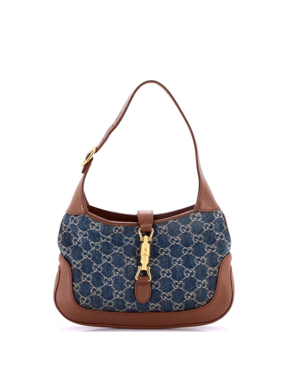 Gucci Jackie Hobo Gg Denim Small #292835G18B